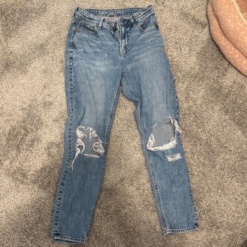 Women's american eagle  Blue skinny jeans